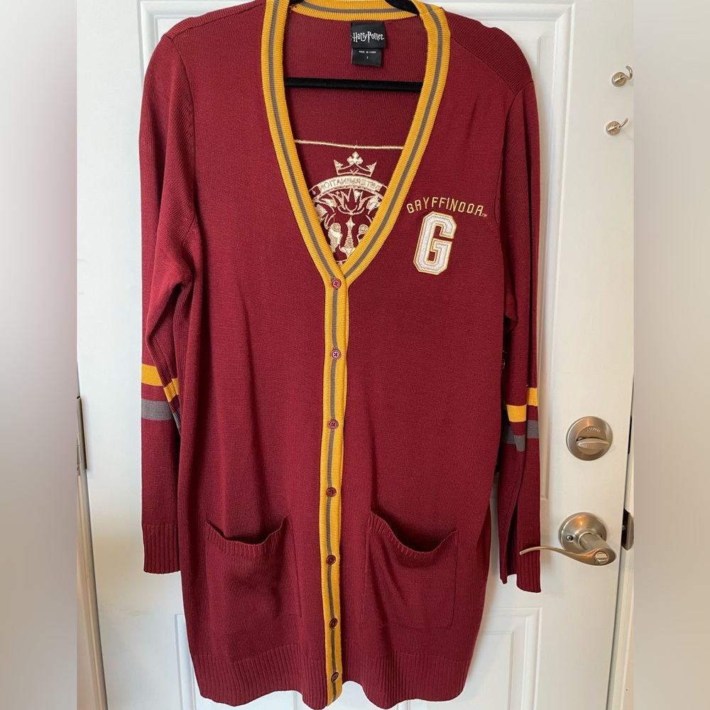Torrid Gryffindor Cardigan